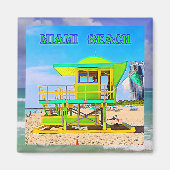 Miami Beach Magneet 8B (Voorkant)