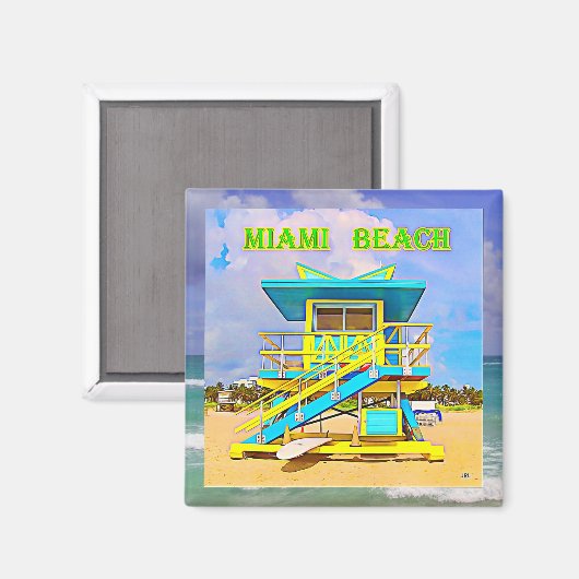 Miami Beach Magnet 2B (Recto/Verso)