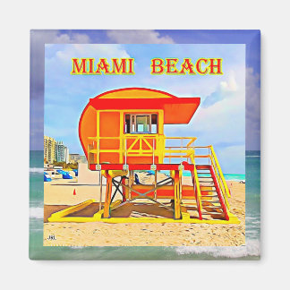 Miami Beach Magnet 3B Magneet