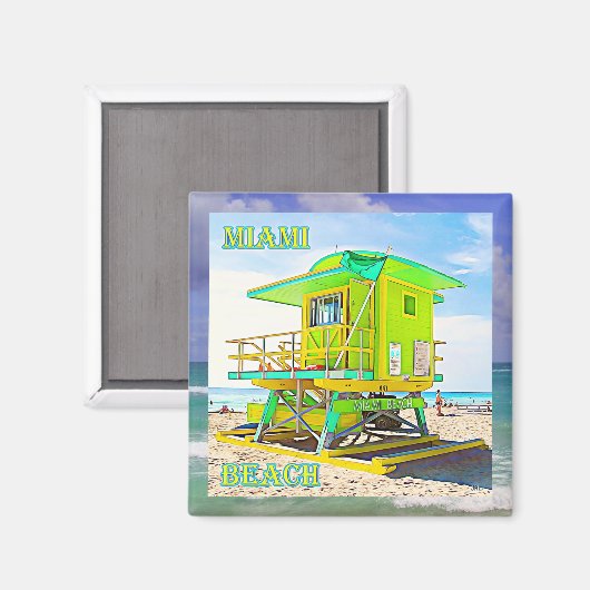 Miami Beach Magnet 6B (Recto/Verso)