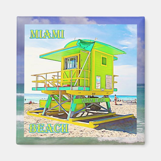 Miami Beach Magnet 6B (Devant)