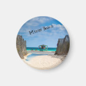 Miami Beach Magnet Magneet (Voorkant)
