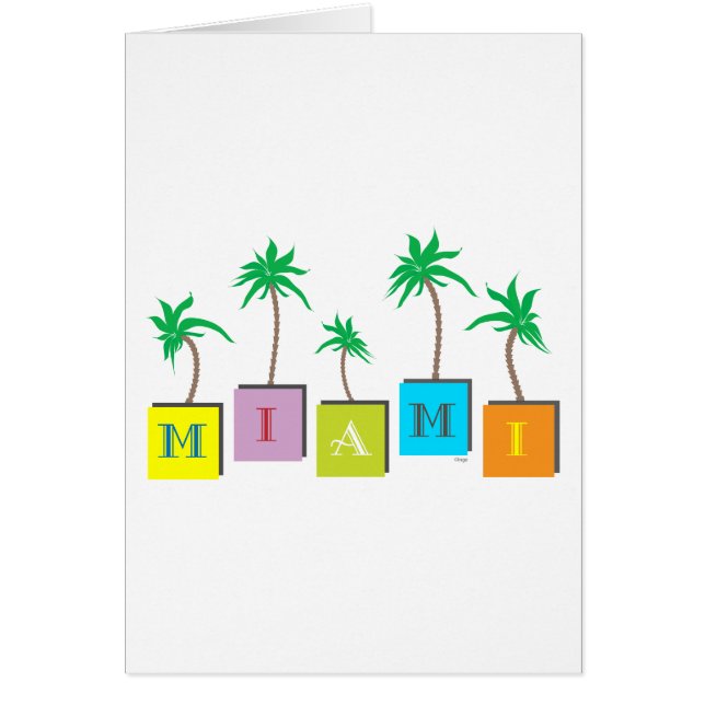 Miami Beach Palms (Voorkant)