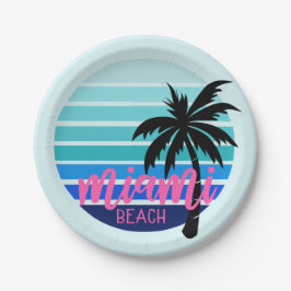 Miami Beach Papieren Bordje
