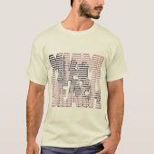 miami beach pink violet fun t-shirt (Voorkant)