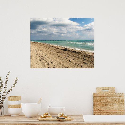 Miami Beach Poster (Keuken)