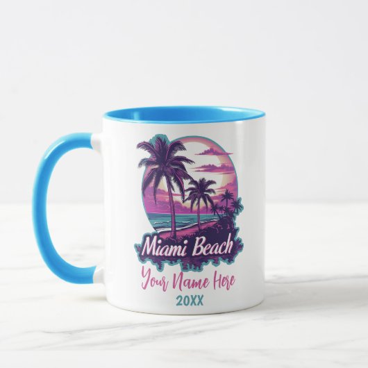 Miami Beach Retro Mok (Links)