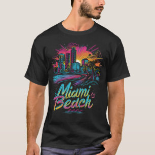 Miami Beach Retro Vibes T-shirt