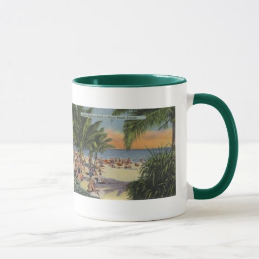 MIAMI BEACH SCENE mug (Droite)