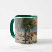 MIAMI BEACH SCENE mug (Devant gauche)