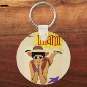  Miami Beach Sleutelhanger (Voorkant)