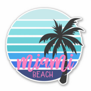Miami Beach Sticker