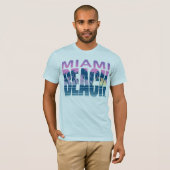 Miami Beach T-shirt (Voorkant volledig)