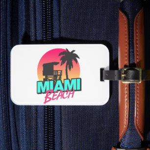 Miami Beach Travel  Bagagelabel
