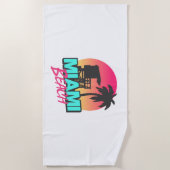 Miami Beach Travel  Strandlaken (Voorkant)