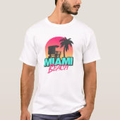 Miami Beach Travel  T-shirt (Voorkant)