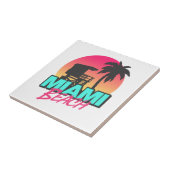 Miami Beach Travel  Tegeltje (Zijkant)