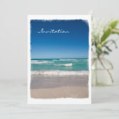 Miami Beach - Uitnodiging (Staand voorkant)