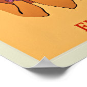 Miami Beach vintage-poster Poster (Hoek)