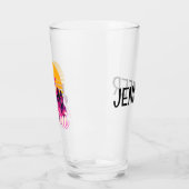Miami bij zonsondergang glas (Links)