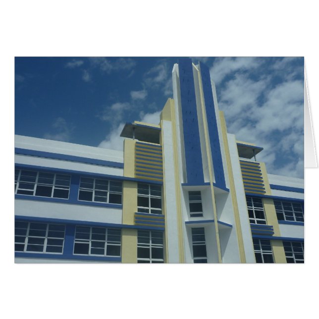 miami bleu déco (Devant horizontal)