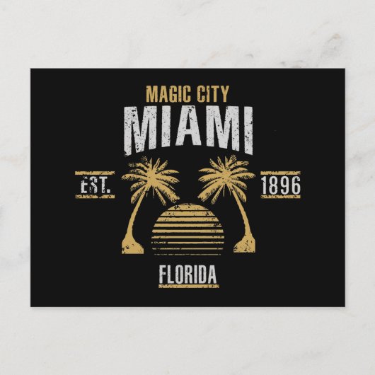 Miami Briefkaart (Voorkant)