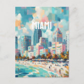 miami briefkaart (Voorkant)