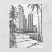 Miami Briefkaart (Voorkant)