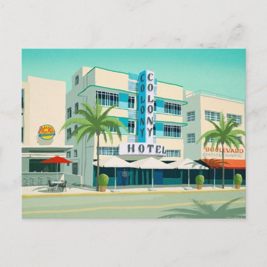 Miami Briefkaart (Voorkant)