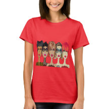 Miami Chic – Dappere Fashionista Pop Art T-Shirt