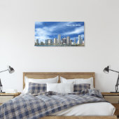 Miami City, Florida Canvas Afdruk (Insitu (Slaapkamer))