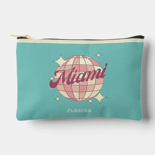 Miami City Florida retro  souvenir Etui (Voorkant)