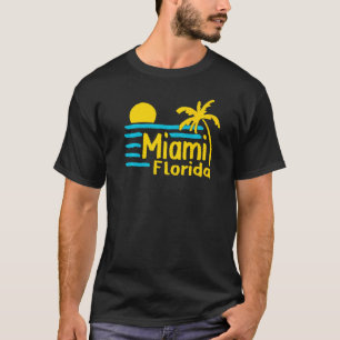 Miami City Florida souvenir voor mannen vrouwen 1 T-shirt