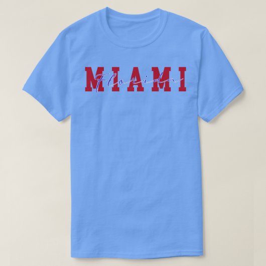 Miami City T-shirt (Design voorkant)