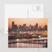 Miami Cityscape Briefkaart (Voorkant / Achterkant)