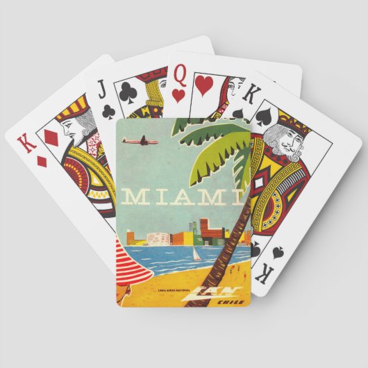 Miami Classic Pplaykaarten Pokerkaarten (Achterkant)
