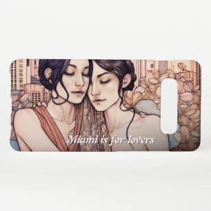 Miami Downtown Vrouwen maken lesbiennes kapot Samsung Galaxy S10+ Hoesje