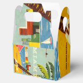  Miami Favor Box Bedankdoosjes (Geopend)