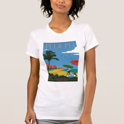 Miami, FL T-shirt (Voorkant)