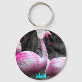~Miami Flamingo~ SLEUTELHANGER
