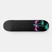 Miami Flamingos Skateboard (Horizontaal)