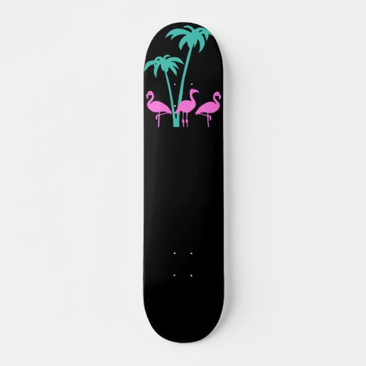 Miami Flamingos Skateboard (Voorkant)