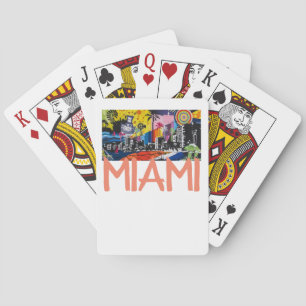 Miami Floria-speelkaarten Pokerkaarten