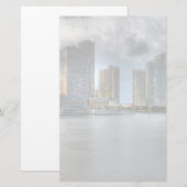 Miami, Florida Briefpapier (Voorkant / Achterkant)
