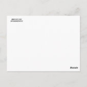 MIAMI FLORIDA CITYSCAPE SKYLINE BRIEFKAARTEN (Achterkant)