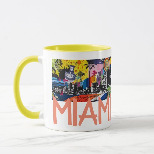 Miami Florida Coffee Mug 2 (Gauche)