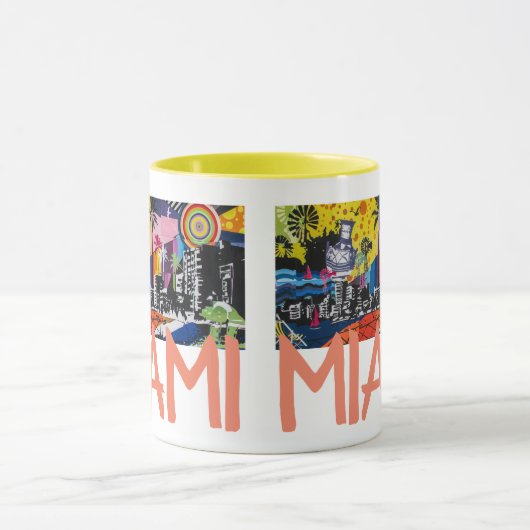 Miami Florida Coffee Mug 2 (Centre)