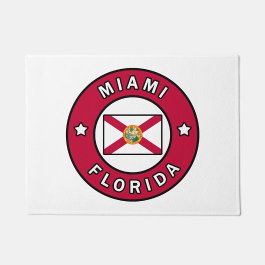 Miami Florida Deurmat (Voorkant)