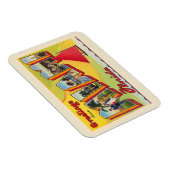 Miami Florida FL groot Briefkaart Magneet (Rechterzijde)