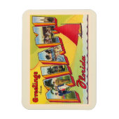 Miami Florida FL groot Briefkaart Magneet (Verticaal)